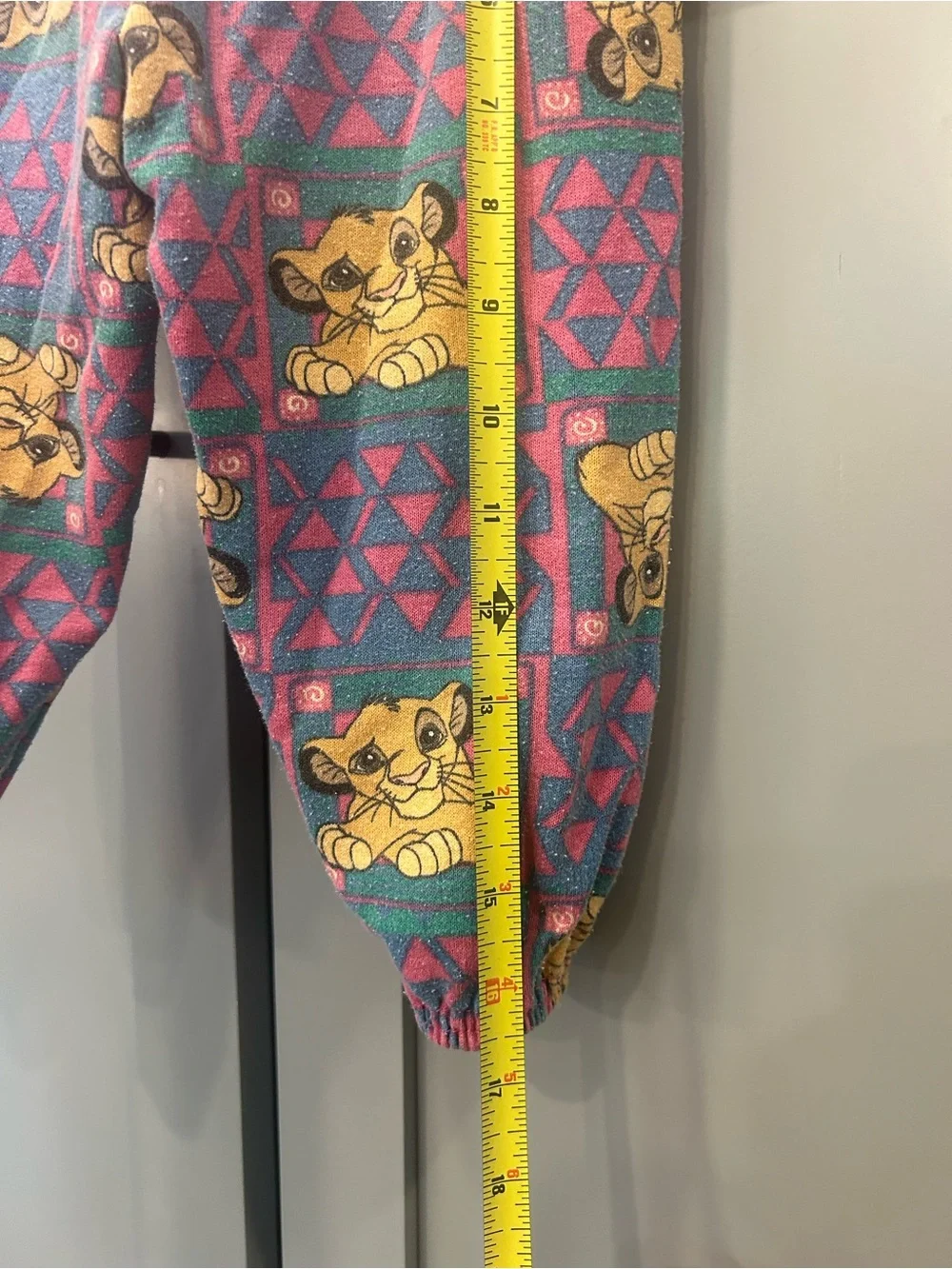 Vintage Disney Lion King simba jogger pants